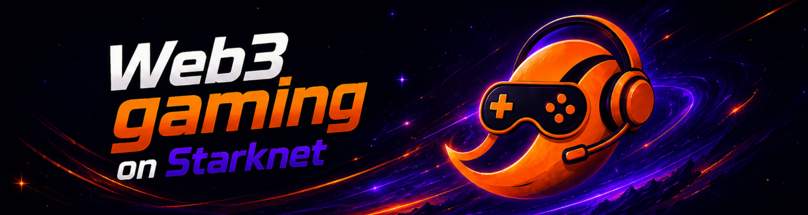 Web3 gaming on Starknet banner